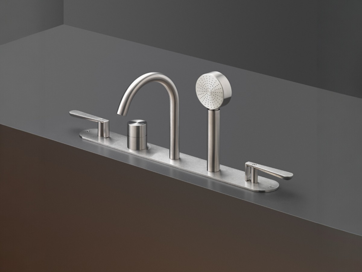 CEADESIGN Ltz95 Bath Rim Mounted Tap Set