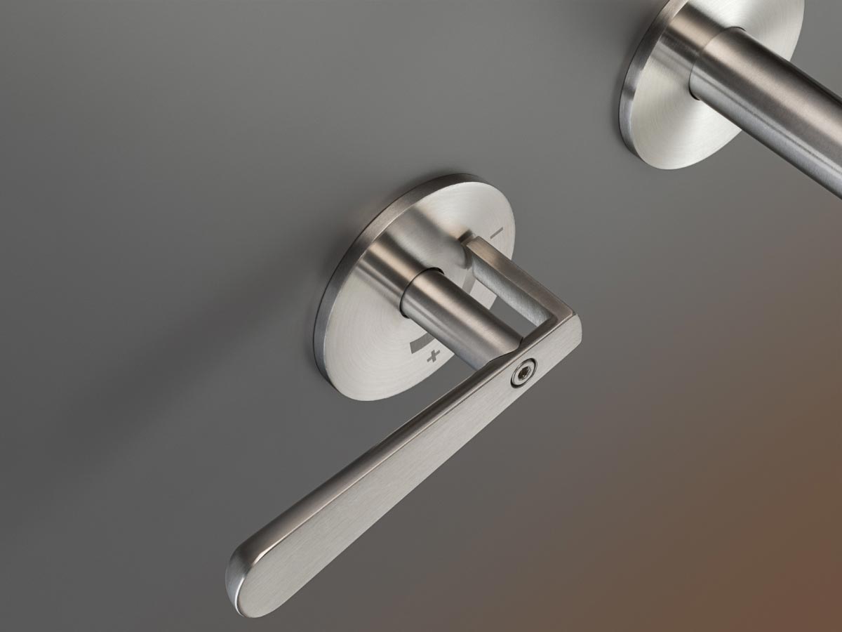 CEADESIGN Lutezia 01 Wall Mounted Dual Handle Mixer