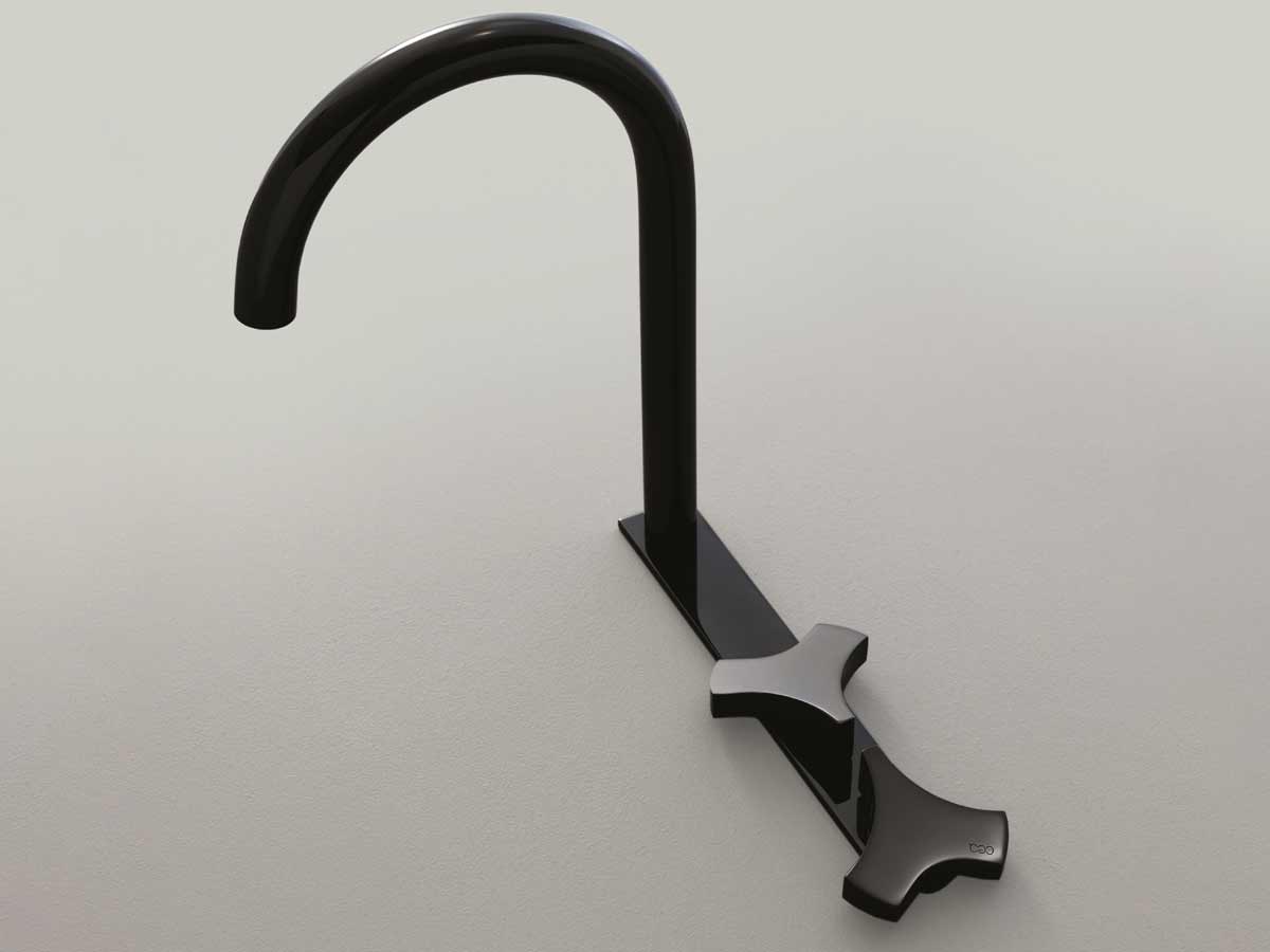 CEADESIGN Ziqq Three Hole Mixer With Swivelling Spout