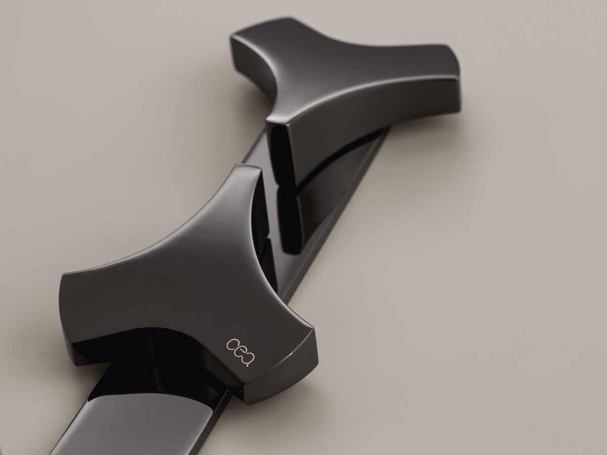 CEADESIGN Ziqq Three Hole Mixer With Swivelling Spout