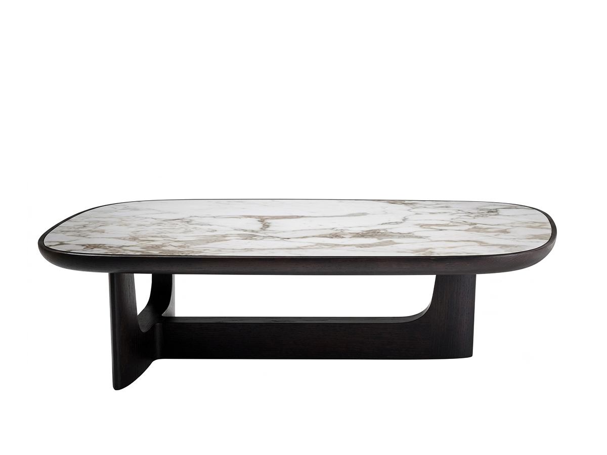 Ceccotti Baldwin Coffee Table L 132 Cm Cervaiole Ash Wenge Pf