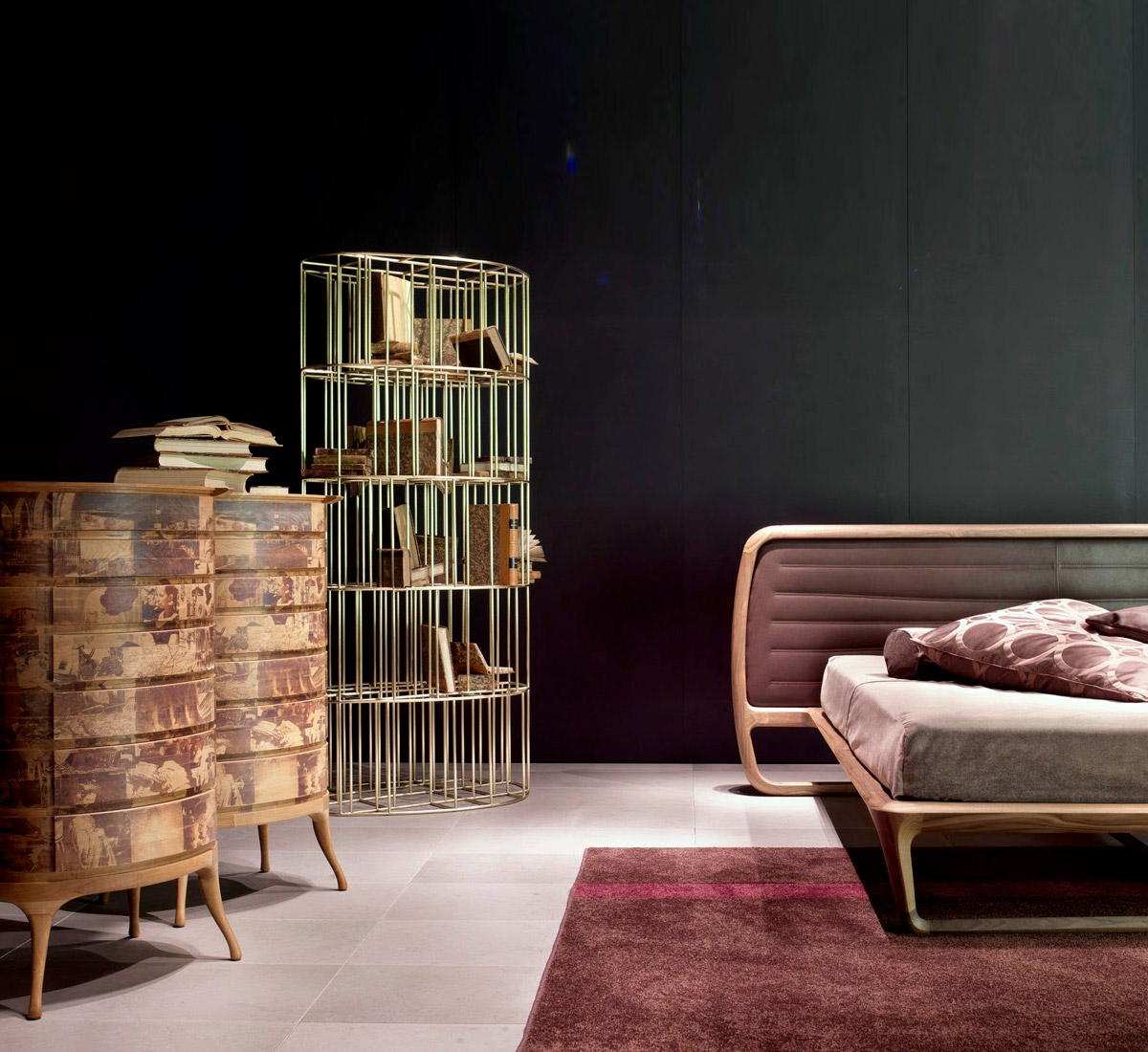 Ceccotti Buonanotte Valentina Bed Leather