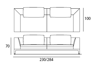 Ceccotti Don Giovanni Sofa