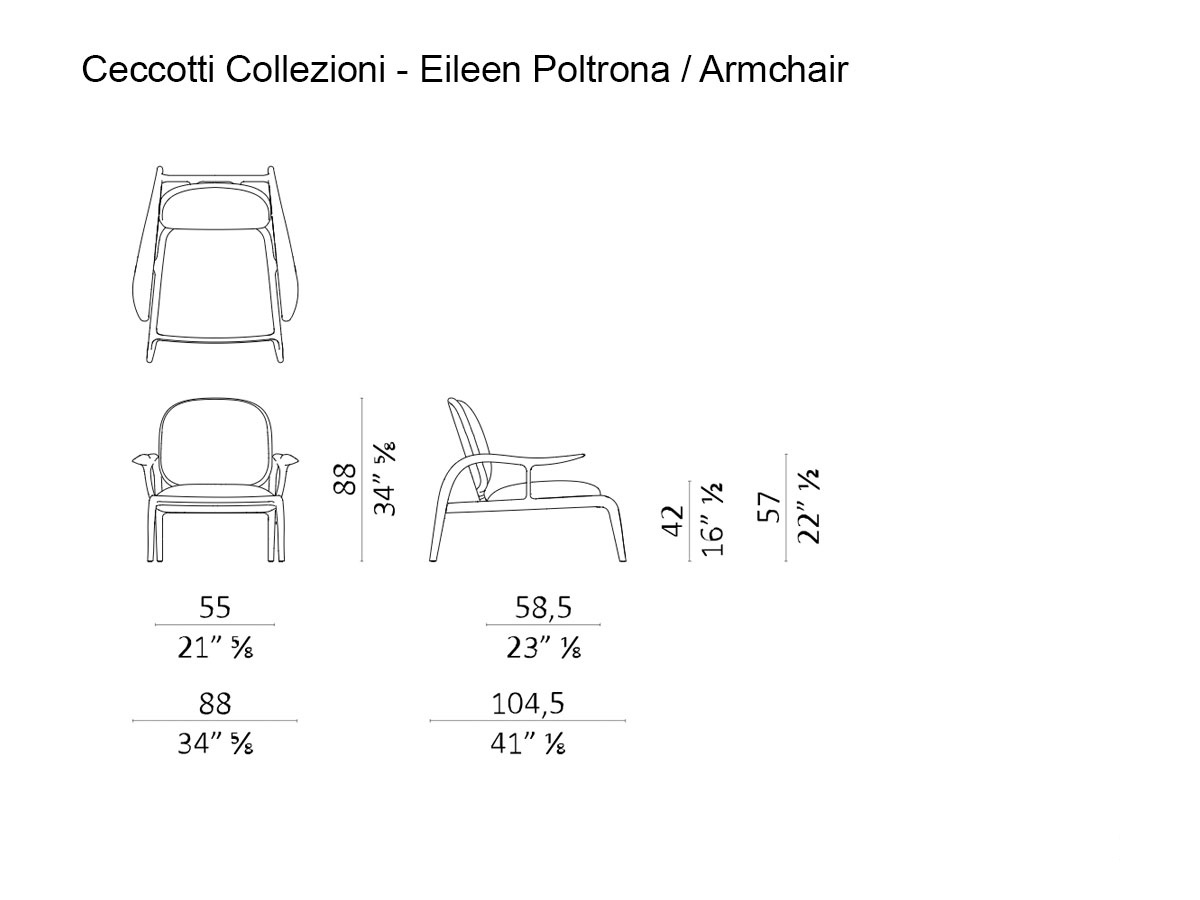 Ceccotti Eileen Armchair
