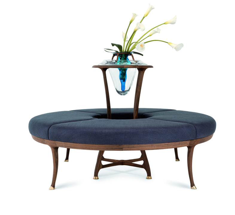 Ceccotti Large Flower Sofa Circolare