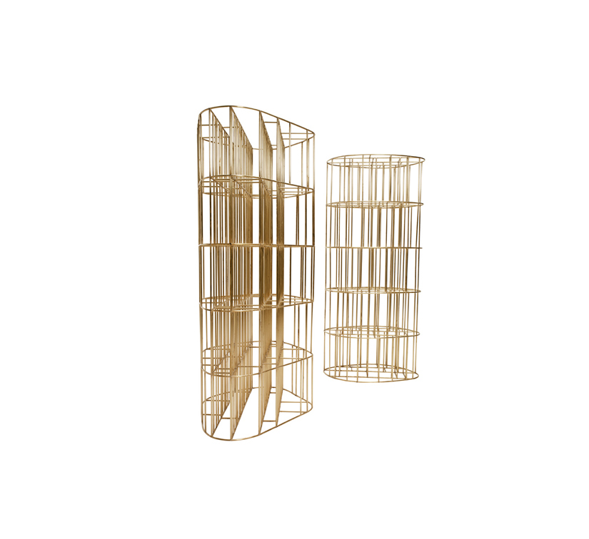 Ceccotti Golden Cage Bookcase