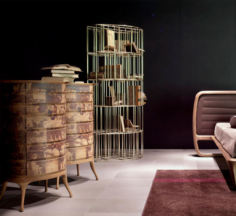 Ceccotti Golden Cage Bookcase