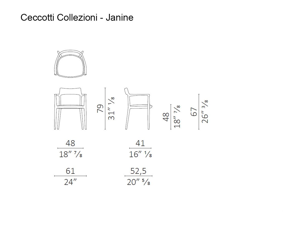 Ceccotti Janine Chair
