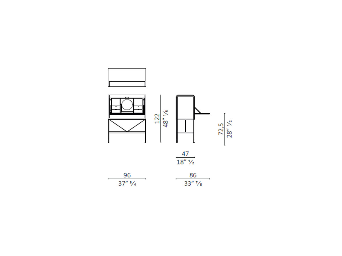 Ceccotti Scrinium Vanity