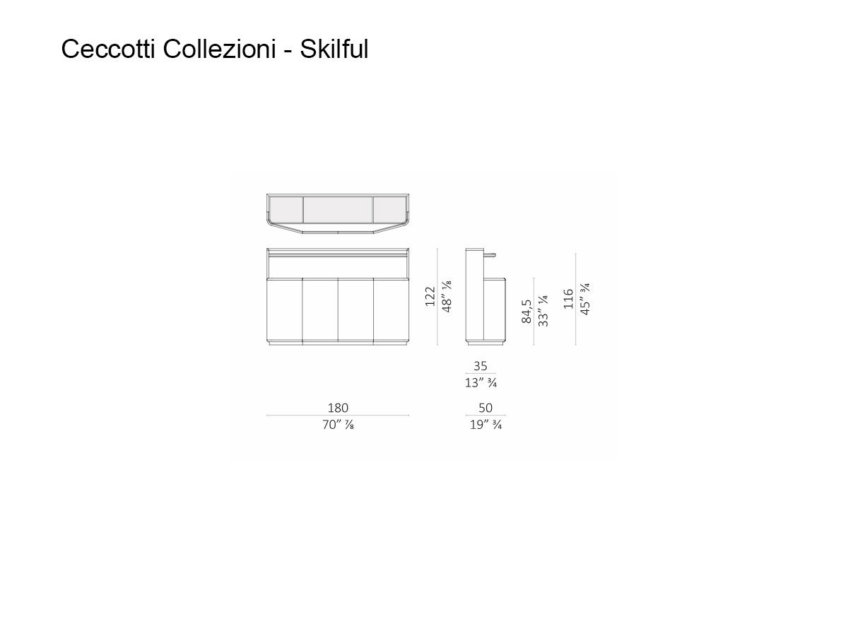 Ceccotti Skilful Sideboard