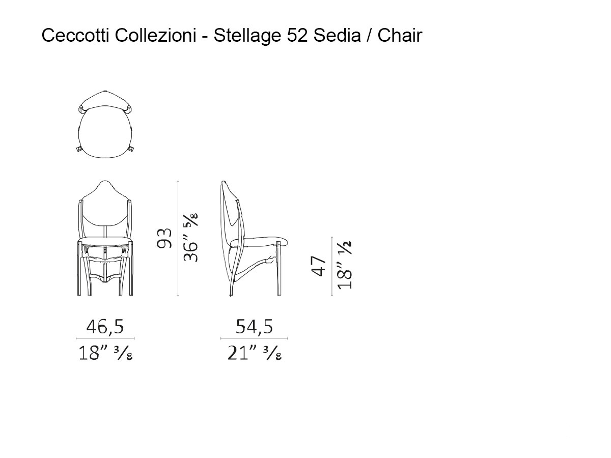 Ceccotti Stellage 52 Chair