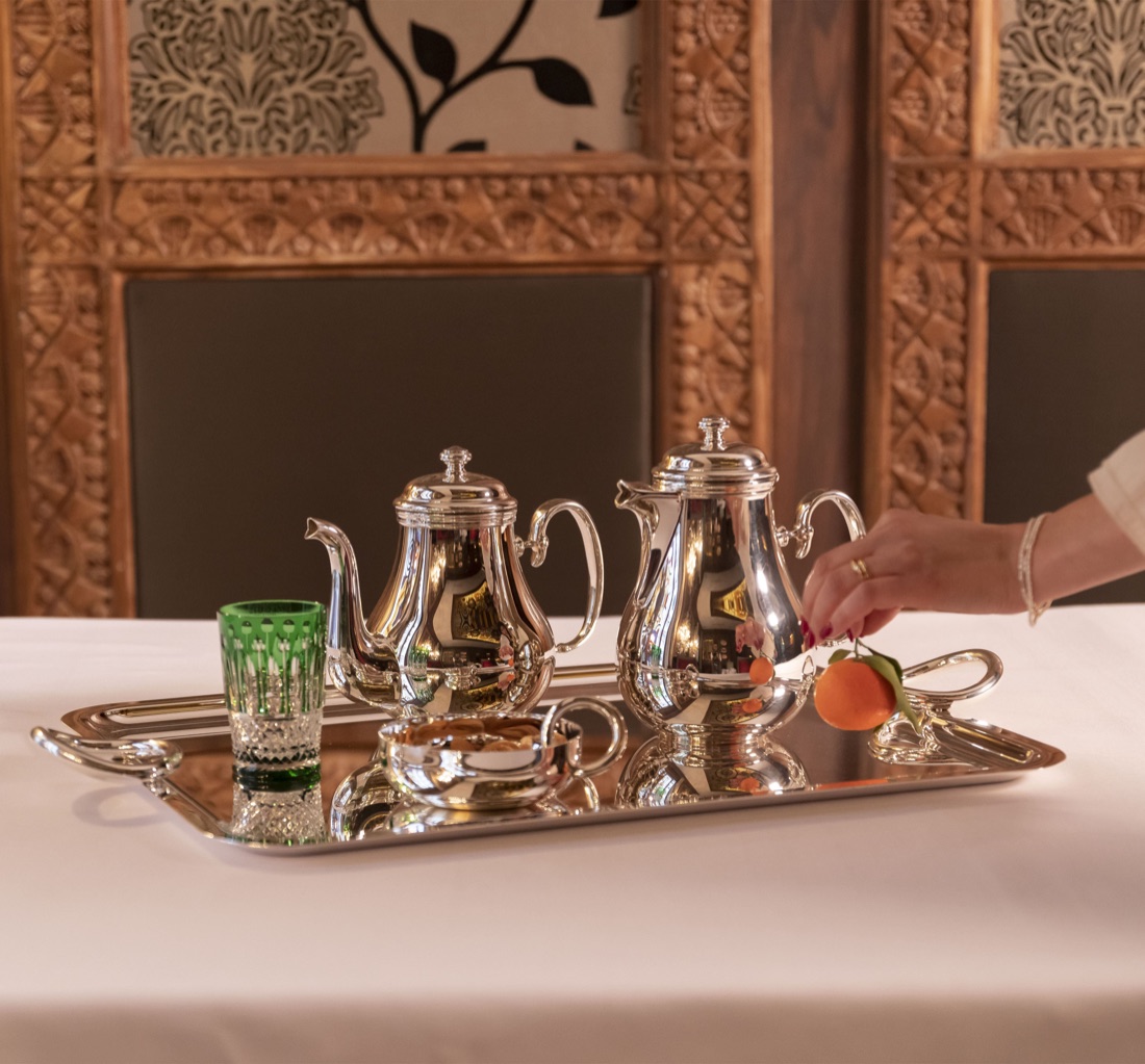 Christofle Tea Pot Albi Silver Plated