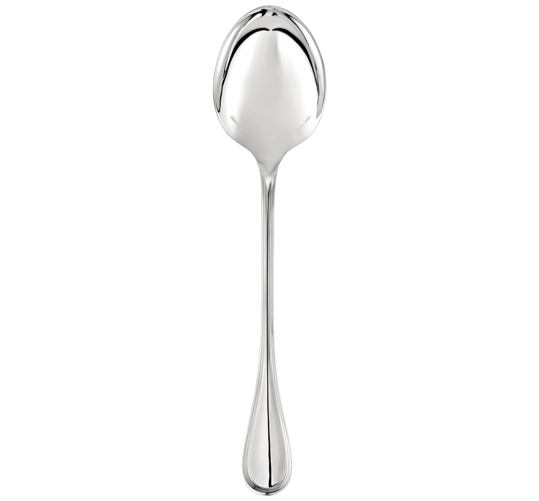 Christofle Serving Spoon Albi Sterling Silver