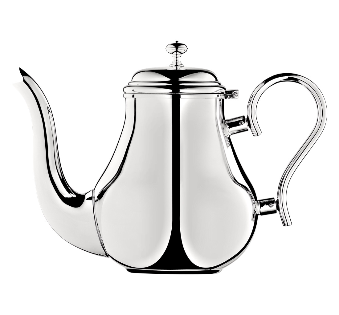 Christofle Individual Tea Pot Albi Silver Plated