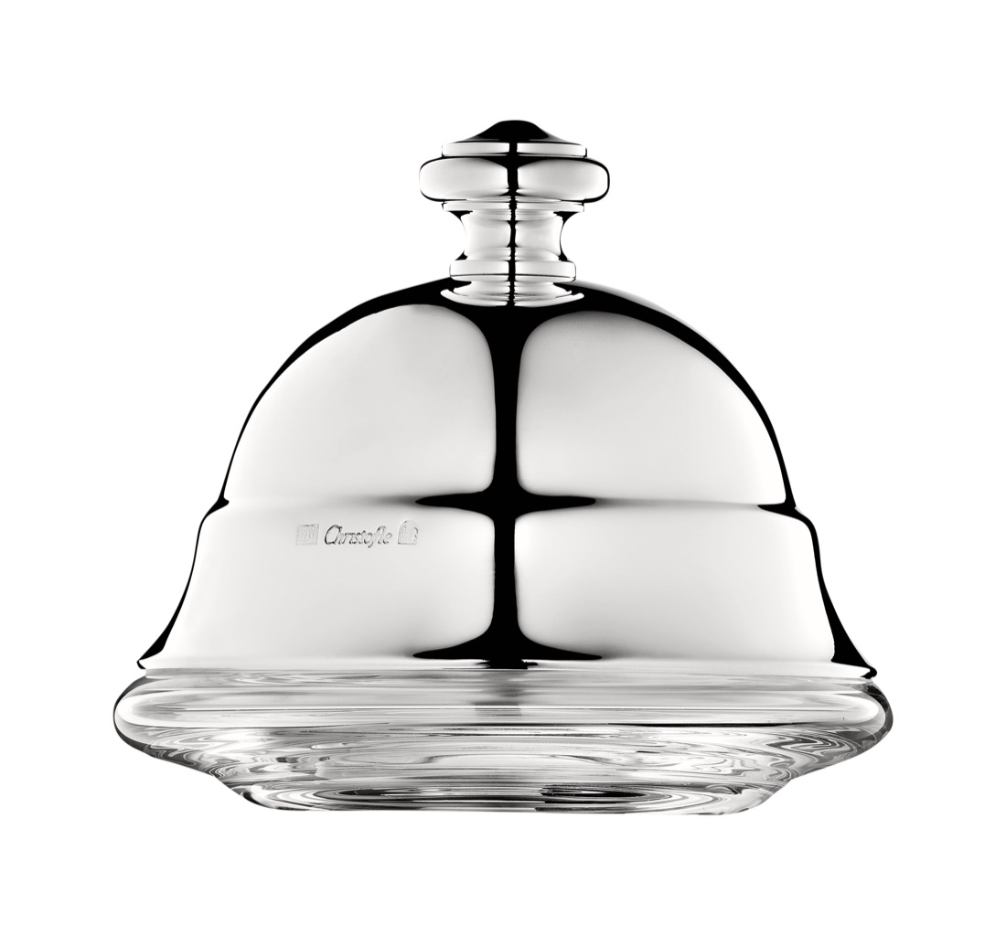 Маслёнка Albi Personal Lidded, посеребрение
