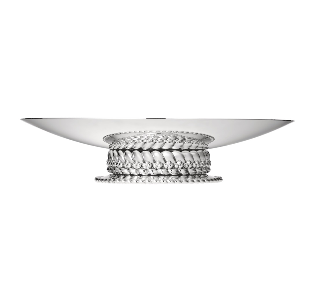 Christofle Centerpiece Babylone Silver Plated