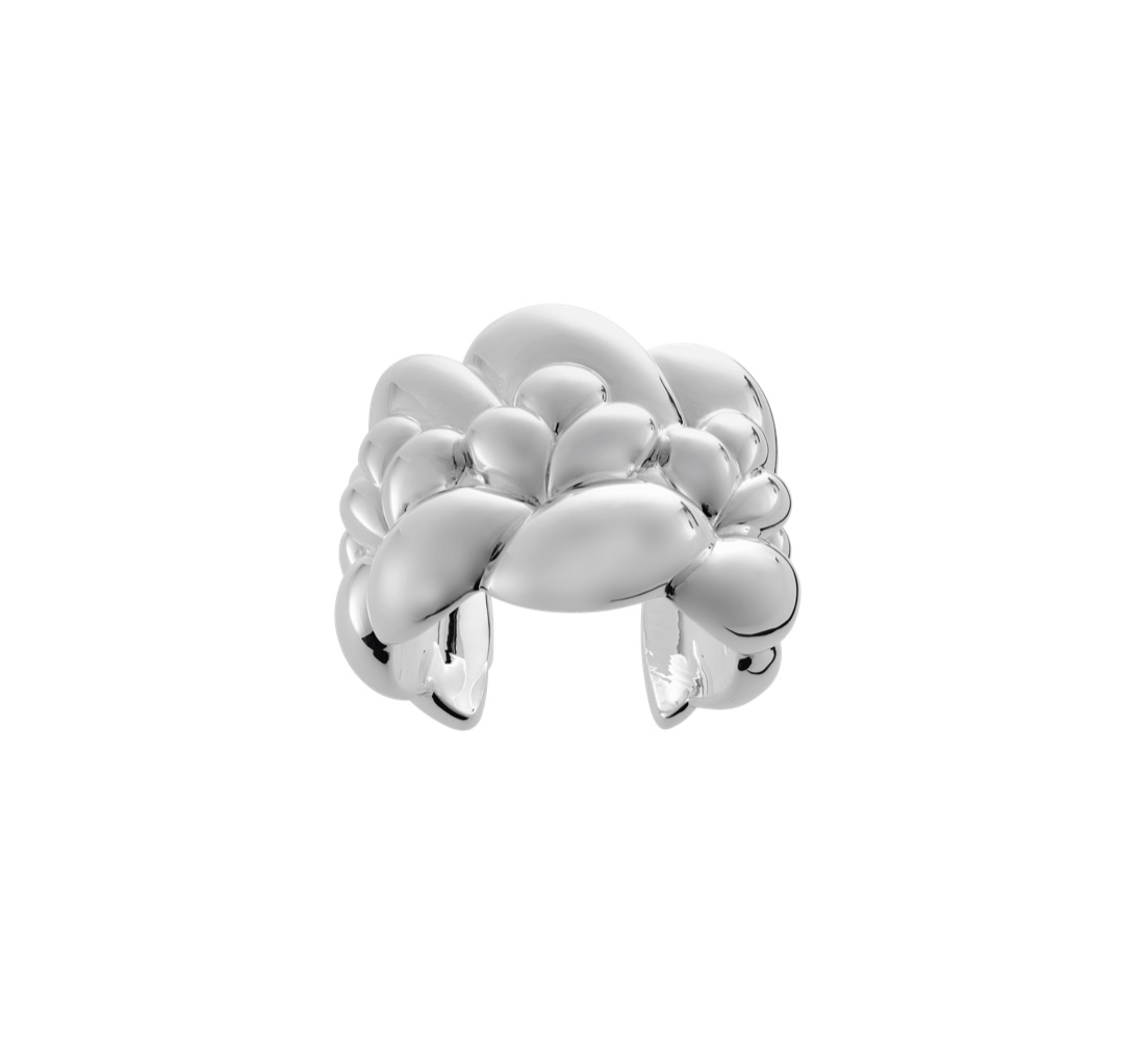 Christofle Cuff Bracelet Babylone Sterling Silver Size 1 Mere