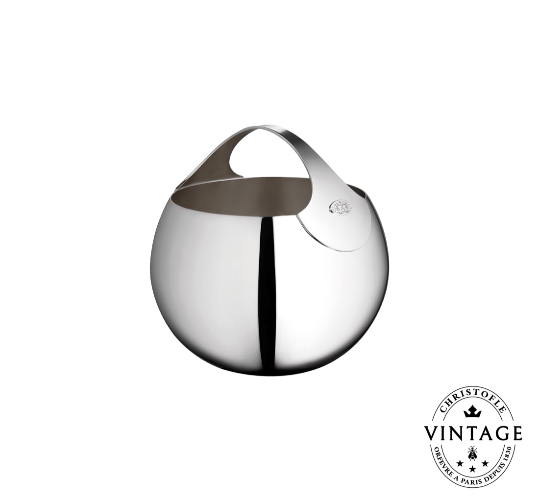 Christofle Ice Bucket Bulle D Argent Silver Plated