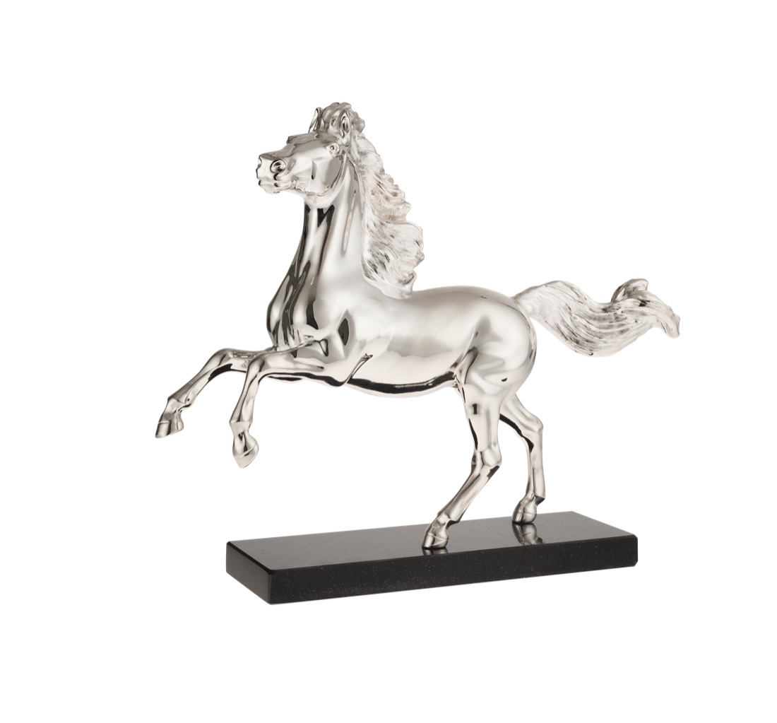 Christofle Horse Chinese New Year 2026 Animal Sculpture Silver Plated