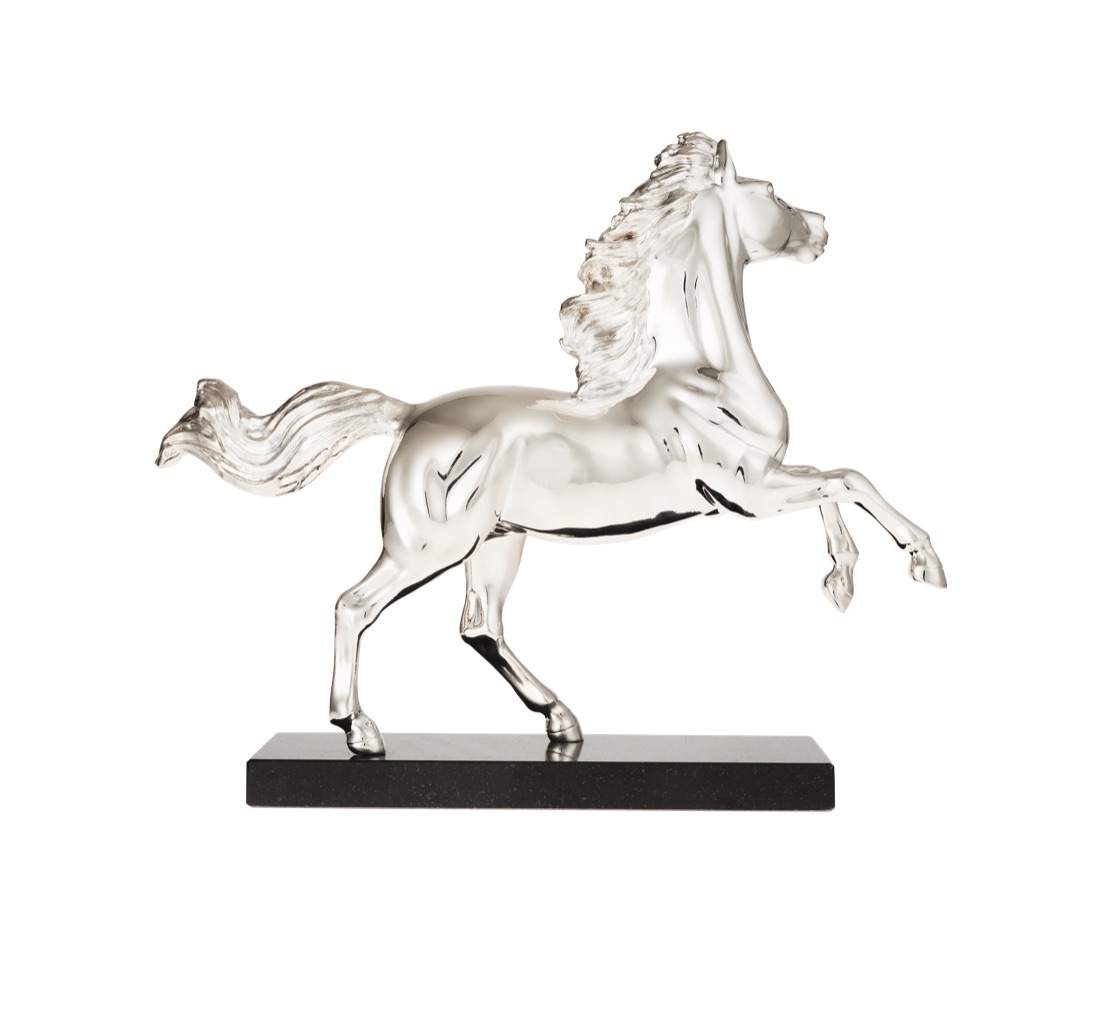 Christofle Horse Chinese New Year 2026 Animal Sculpture Silver Plated