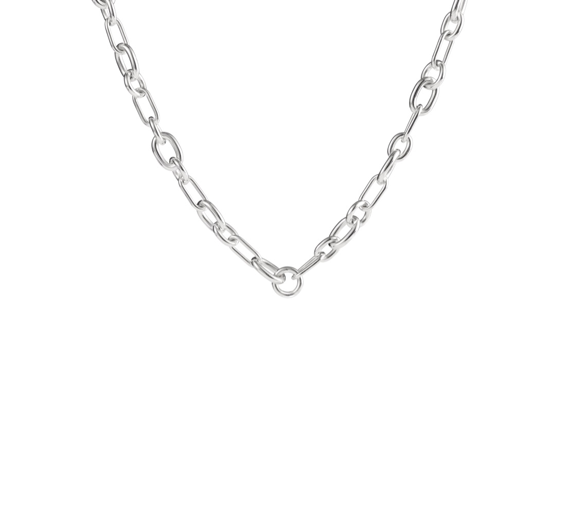 Christofle Chain Necklace Chri Chri Sterling Silver Mere