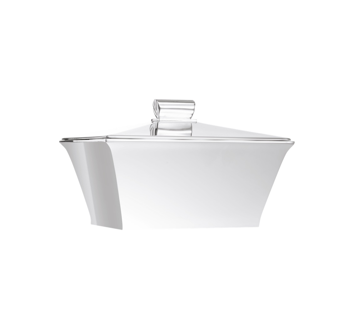 Christofle Biscuit Box Fjerdingstad Silver Plated