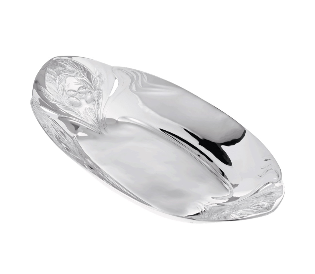 Christofle Pine Cone Bread Basket Gallia Silver Plated
