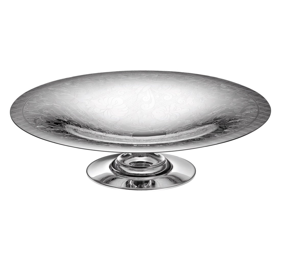 Christofle Fruit Basket Jardin D Eden Silver Plated