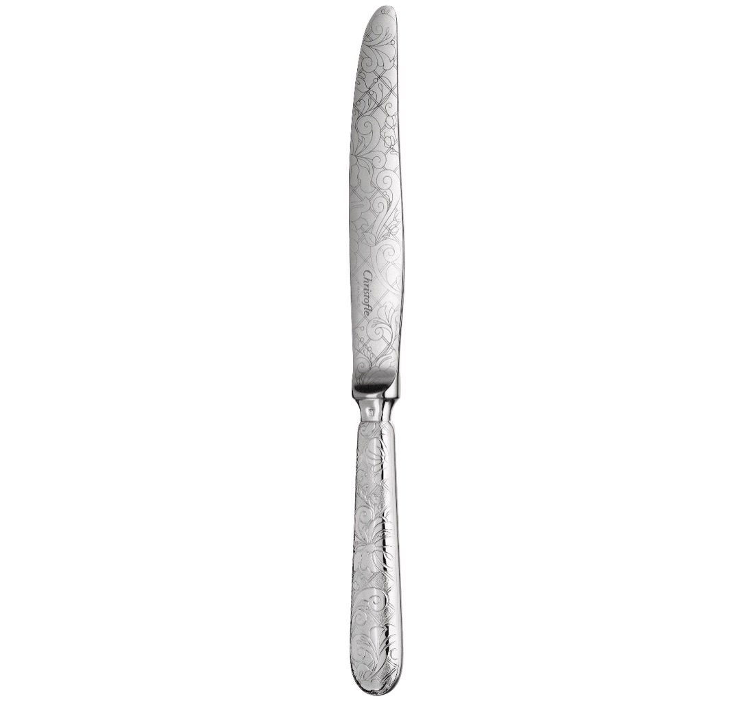 Christofle Dinner Knife Jardin D Eden Sterling Silver