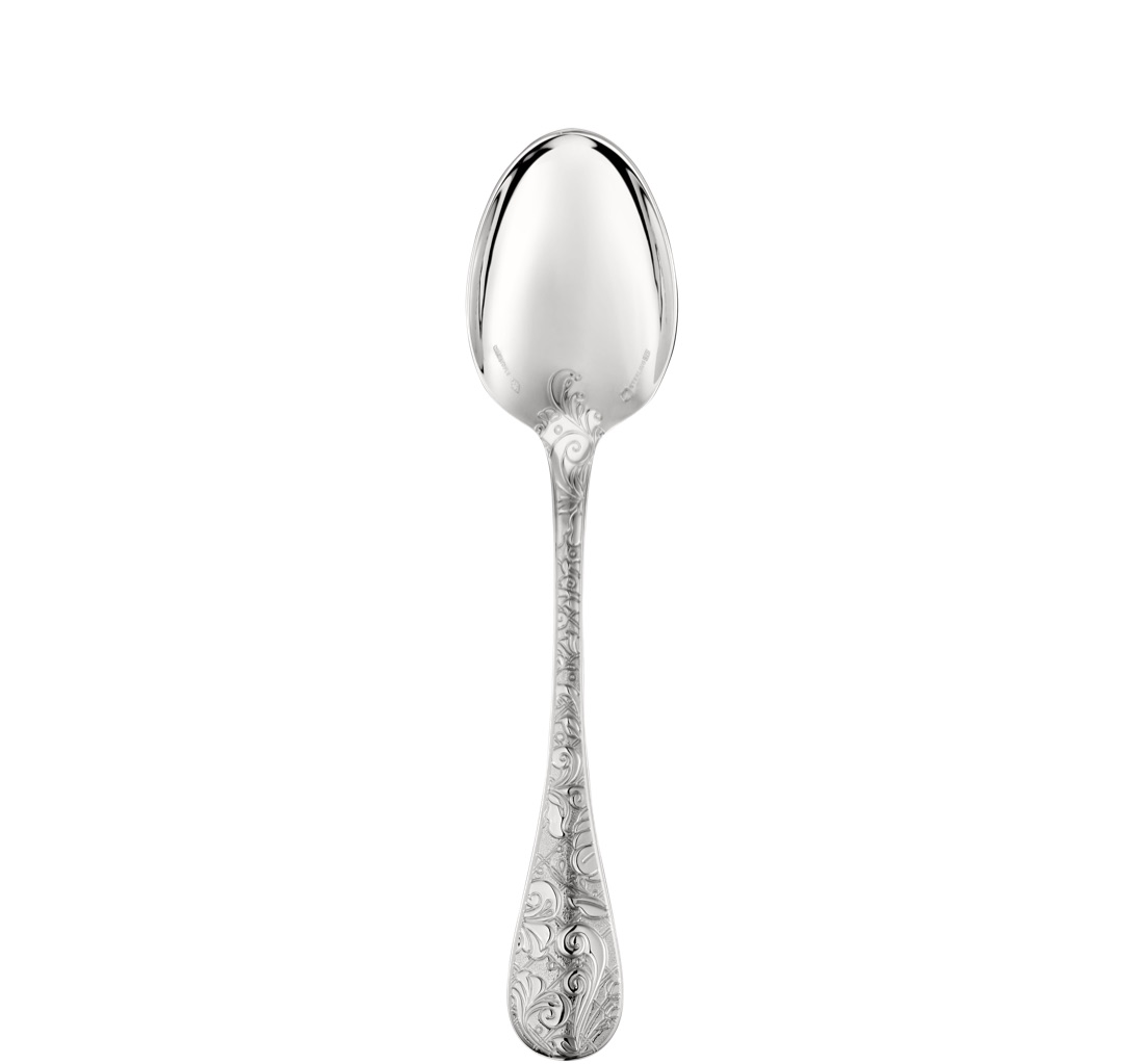 Christofle Standard Table Spoon Jardin D Eden Sterling Silver