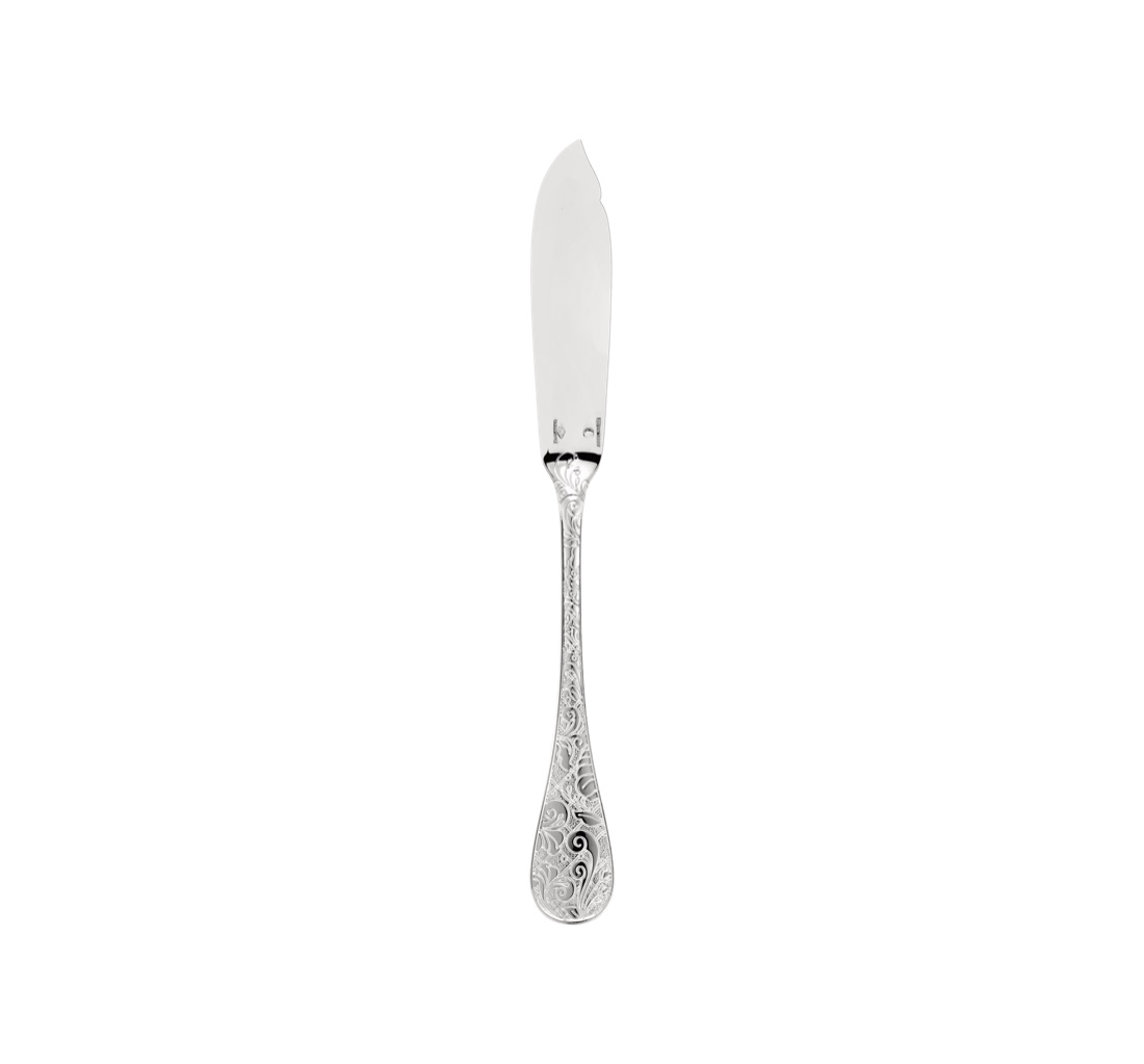 Christofle Fish Knife Jardin D Eden Sterling Silver