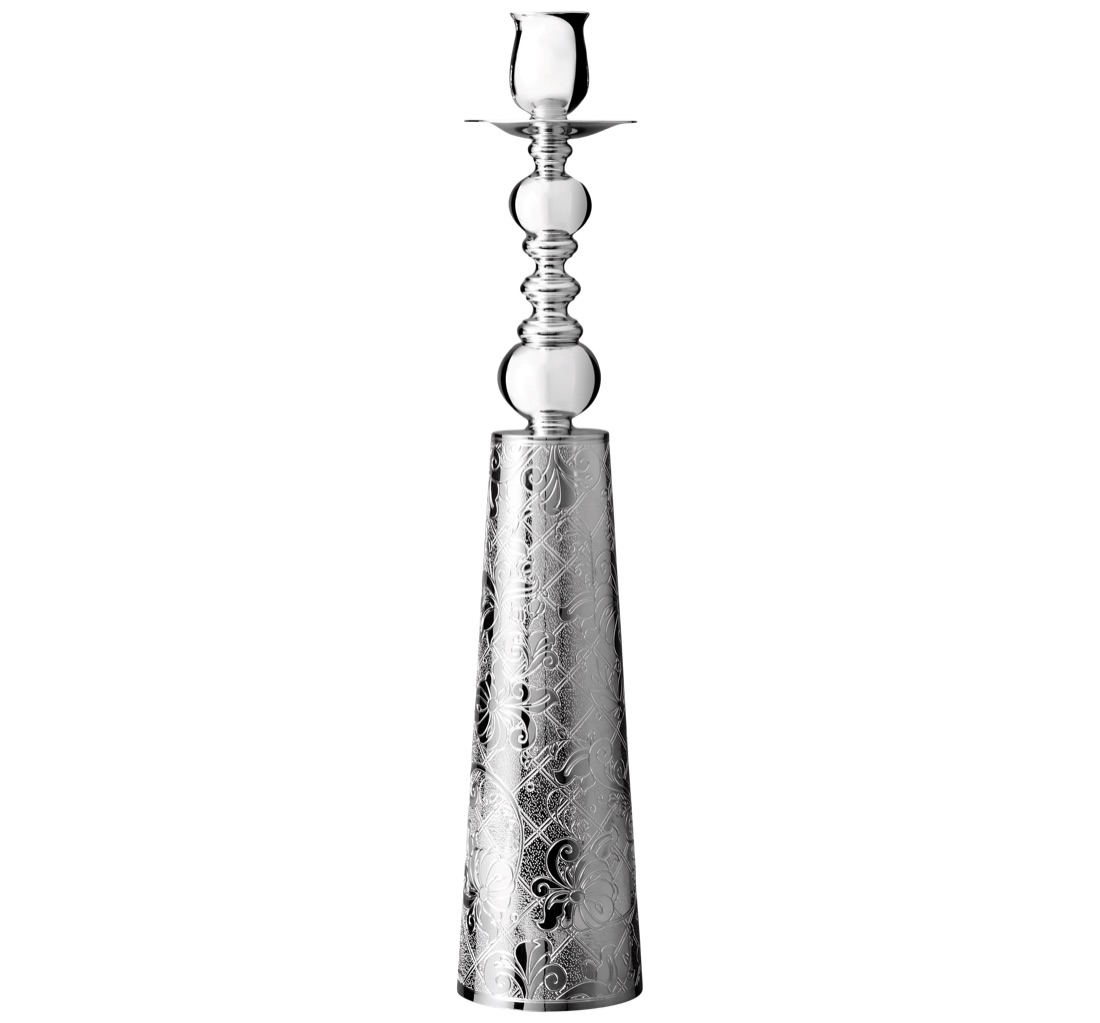 Christofle Candlestick Jardin D Eden Silver Plated