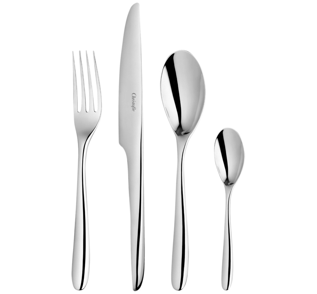 Christofle Flatware Set For 12 People 48 Pieces L Ame De