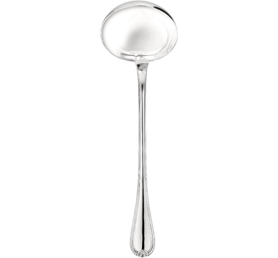 Christofle Soup Ladle Malmaison Sterling Silver