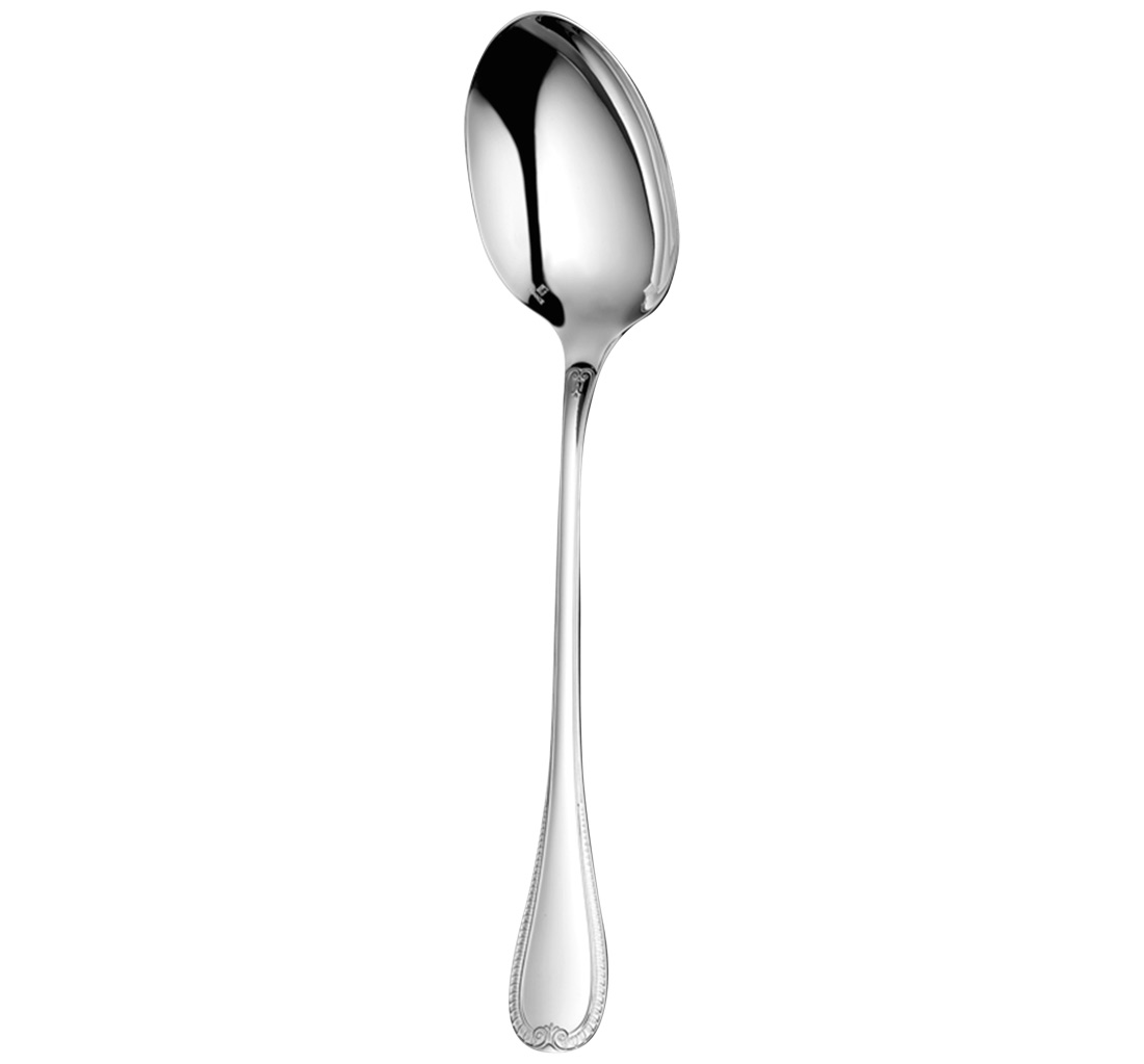 Christofle Serving Spoon Malmaison Sterling Silver