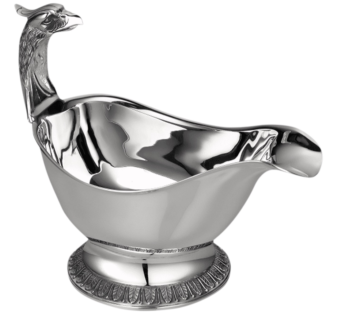 Christofle Gravy Boat 240ml Malmaison Silver Plated