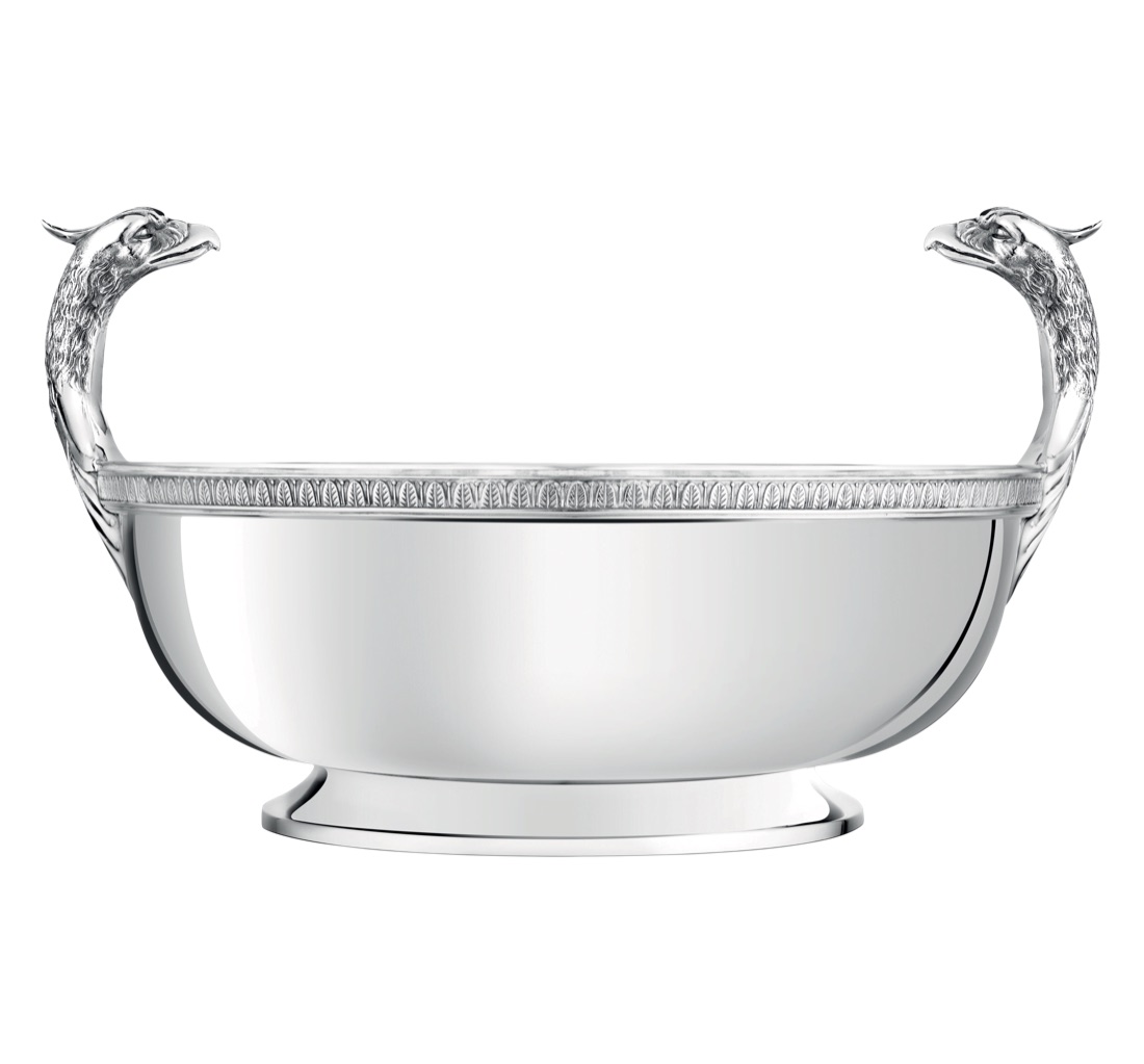 Christofle Centerpiece Malmaison Silver Plated