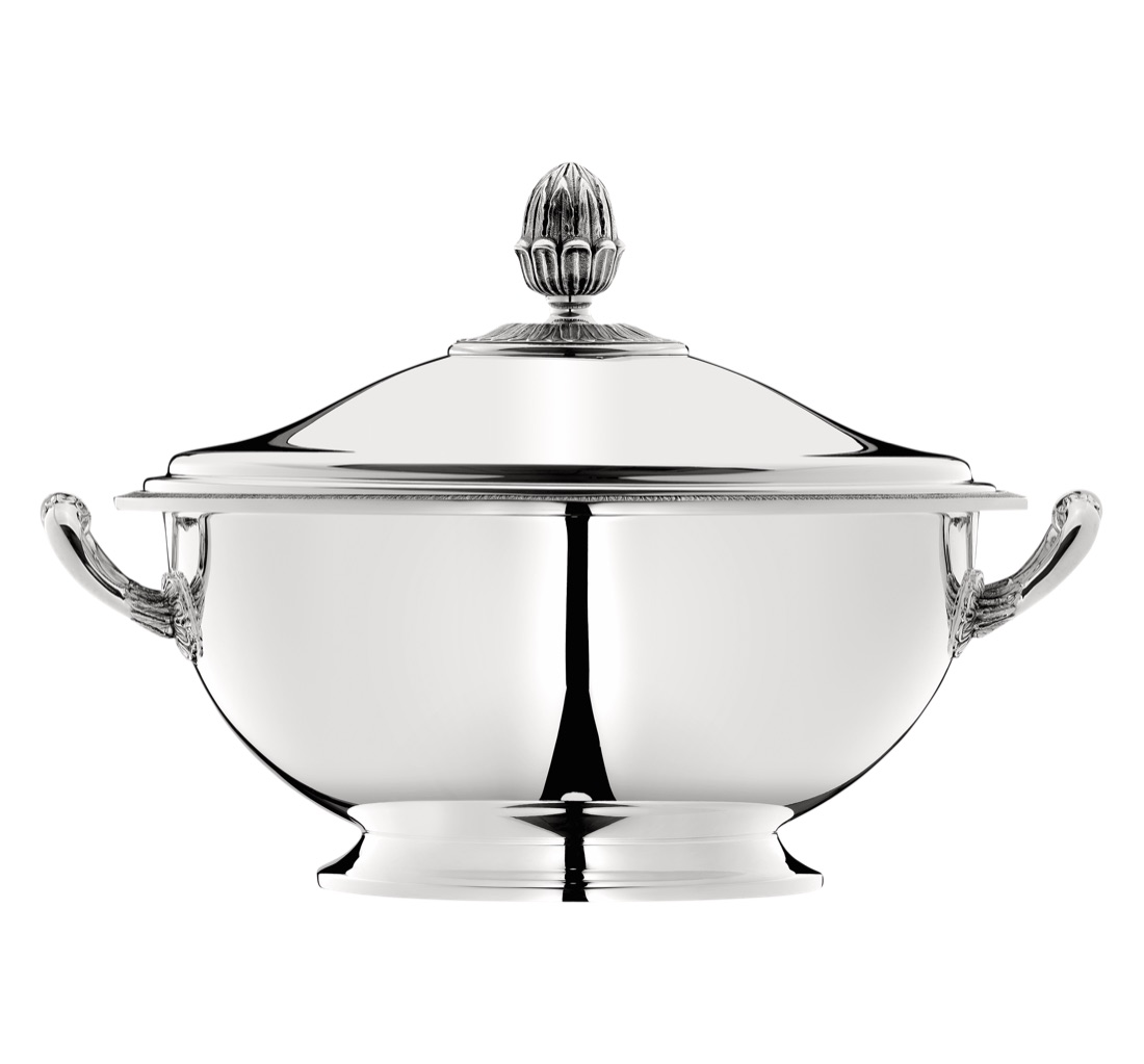 Christofle Bowl Malmaison Silver Plated