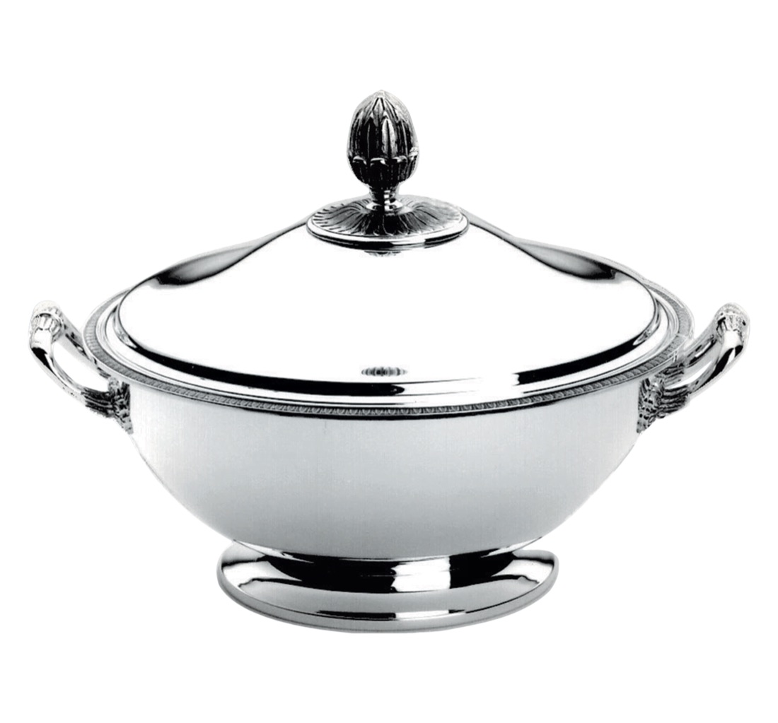 Christofle Bowl Malmaison Silver Plated