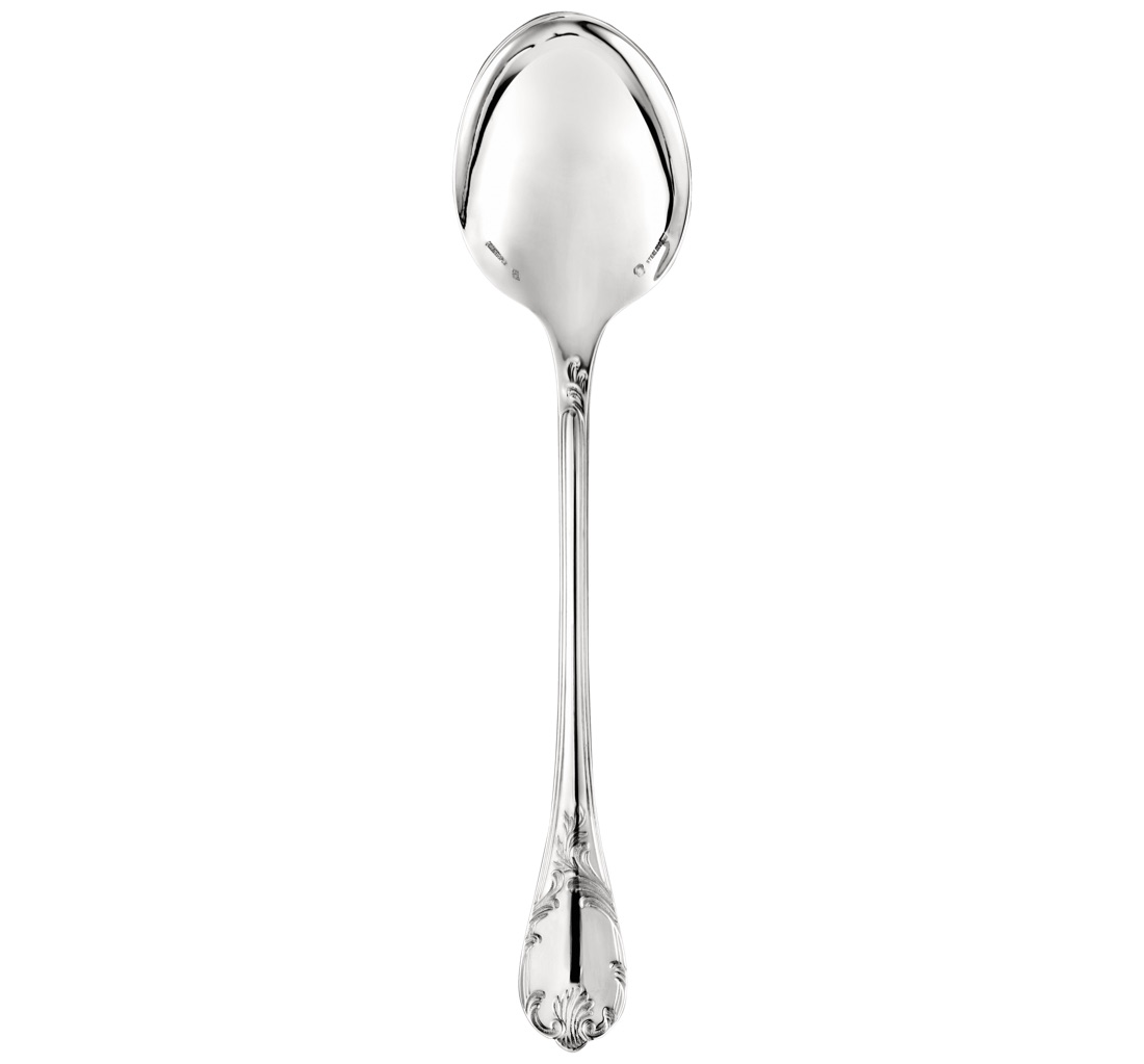 Christofle Serving Spoon Marly Sterling Silver