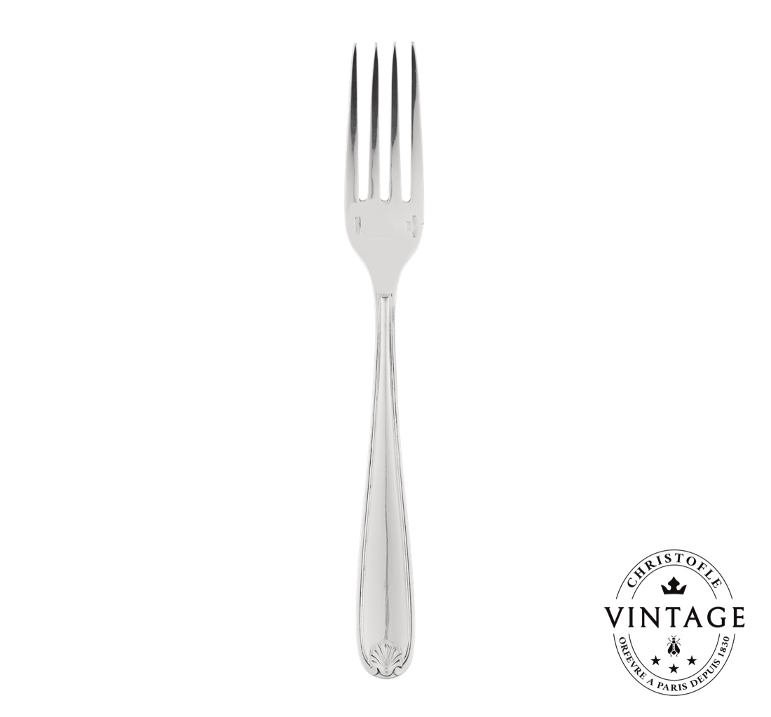 Christofle Flatware Set For 12 People 48 Pieces Marot Silvered