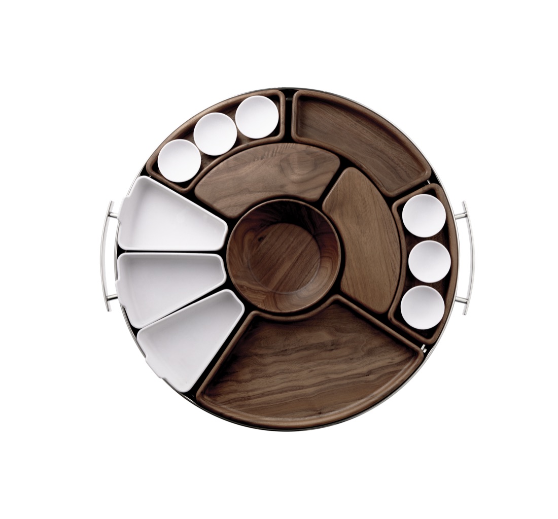 Christofle Mood Asia Tray Mood By Stainless Steel