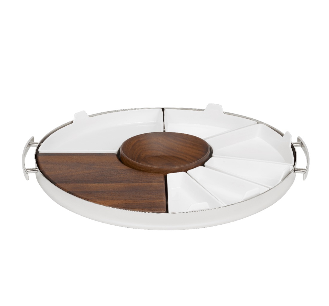 Christofle Mood Party Tray Mood Party Stainless Steel