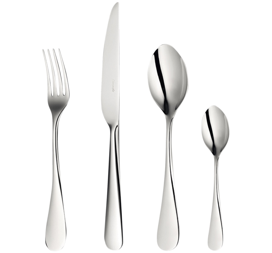 Christofle Flatware Set For 12 People 48 Pieces Origine Stainless St
