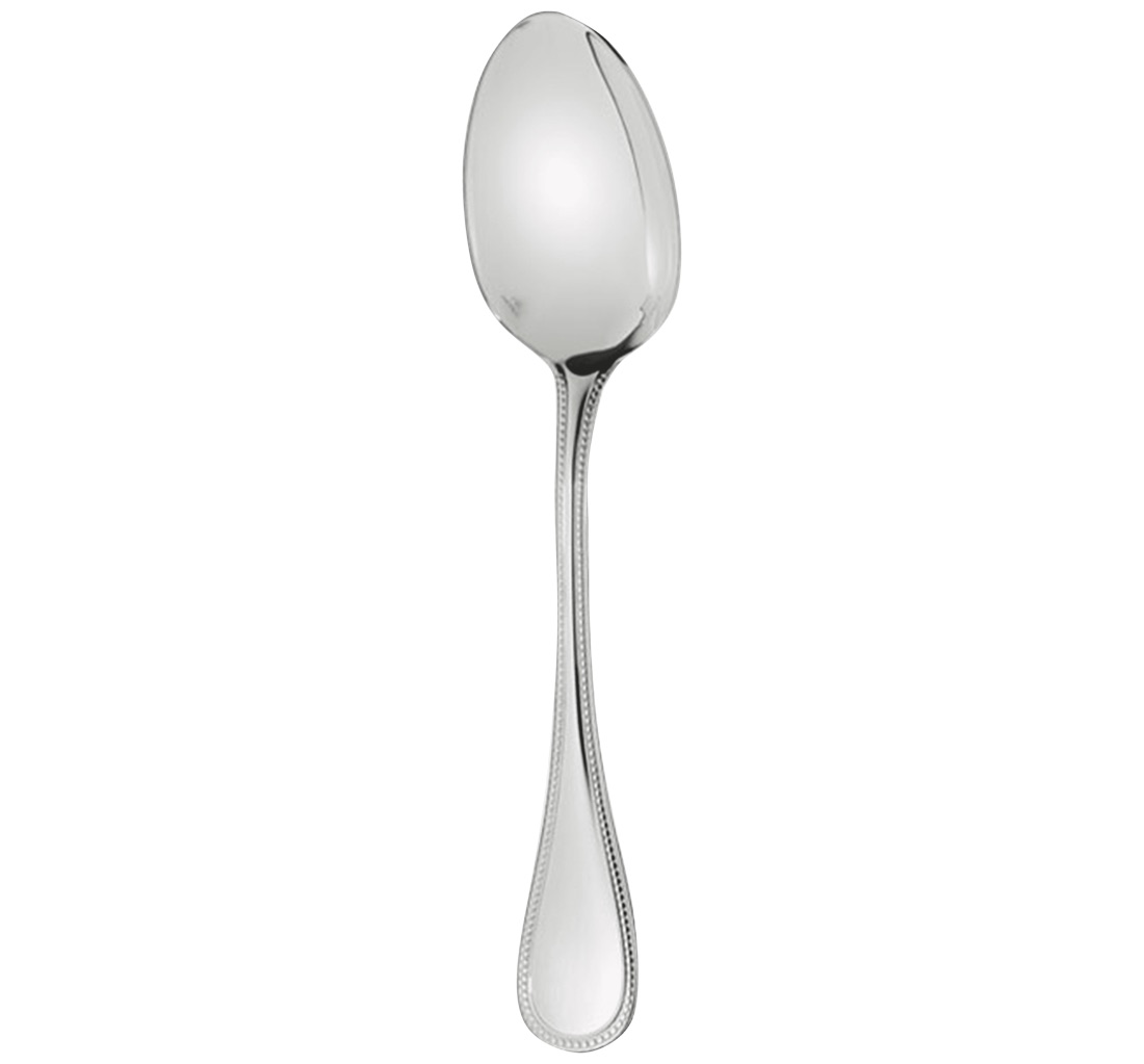 Christofle Standard Table Spoon Perles Sterling Silver