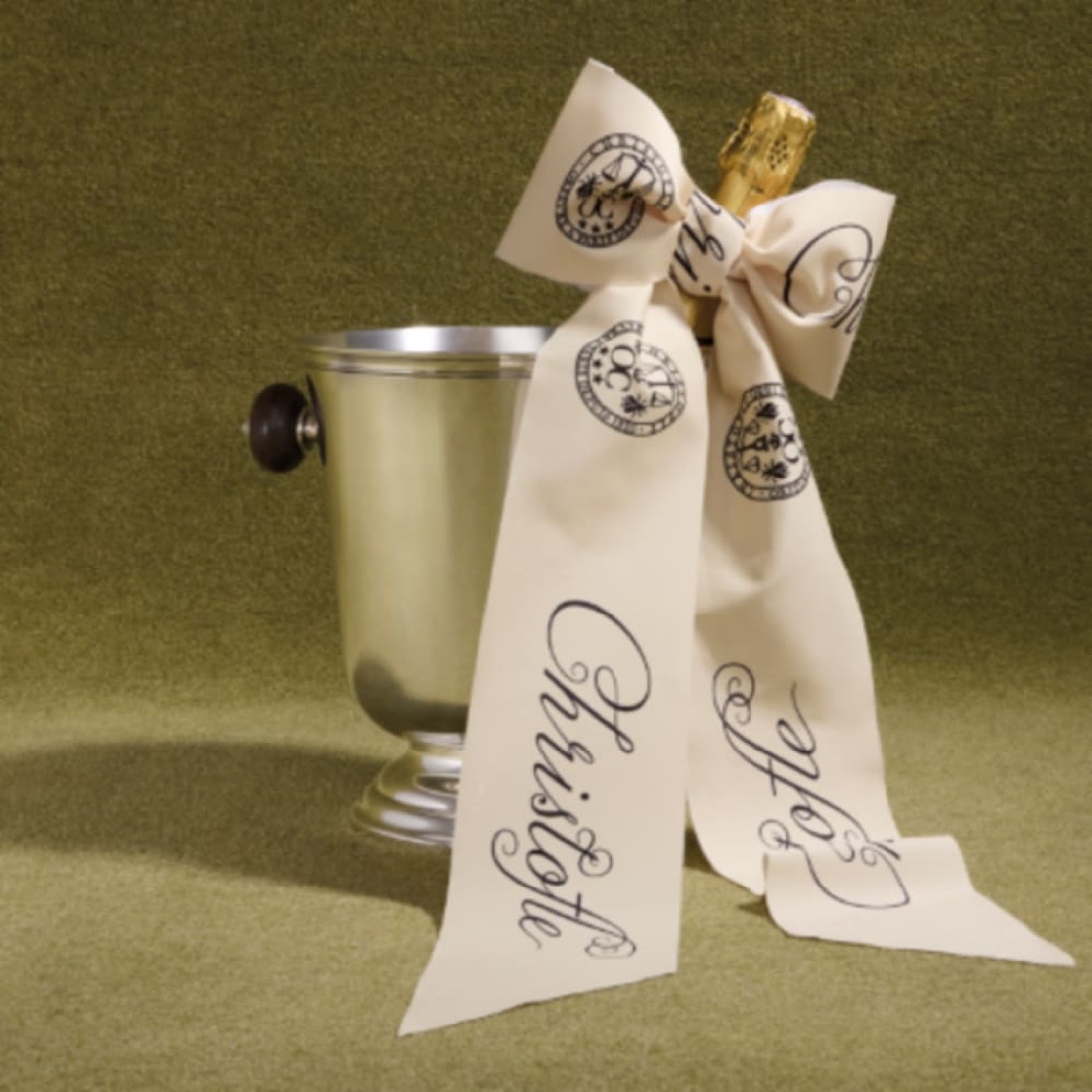 Christofle Champagne Bucket Sommelier Silverware Vintage