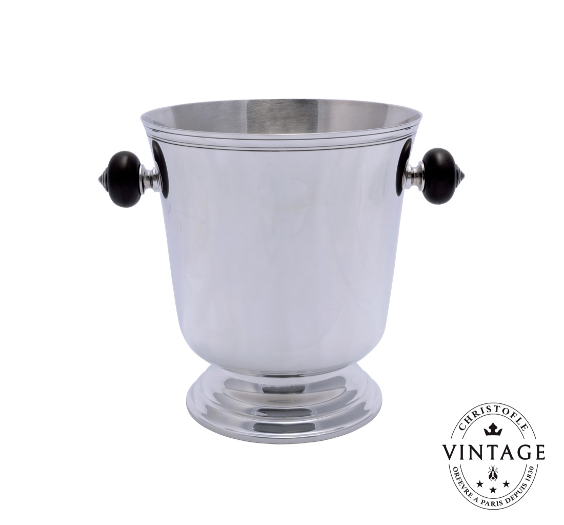 Christofle Champagne Bucket Sommelier Silverware Vintage