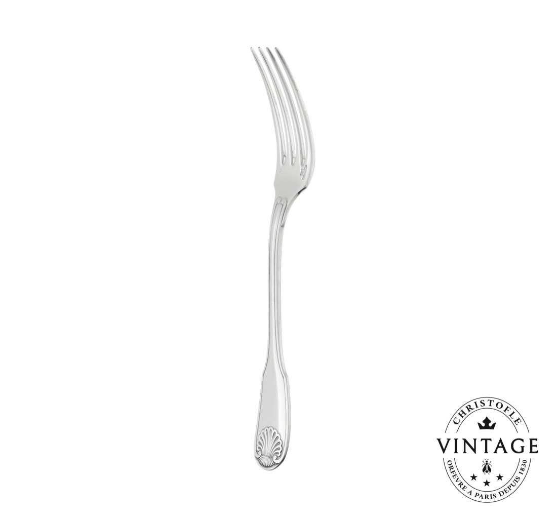 Christofle Flatware Set For 6 People 24 Pieces Vendome Silvered Vintage