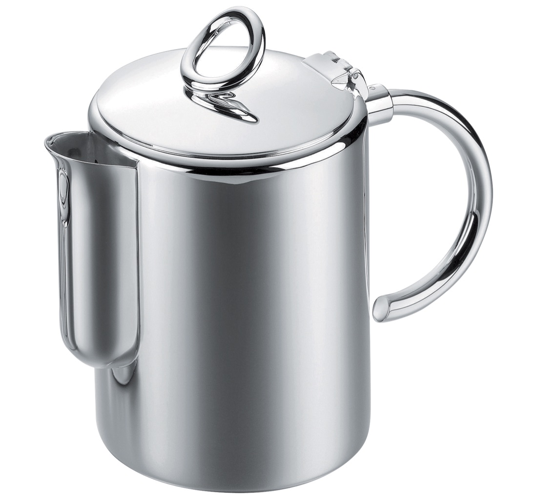 Christofle Hot Beverage Jug Vertigo Silver Plated