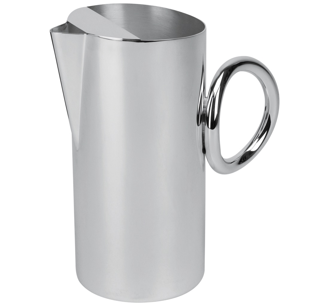 Christofle Water Pitcher Vertigo Silver Plated